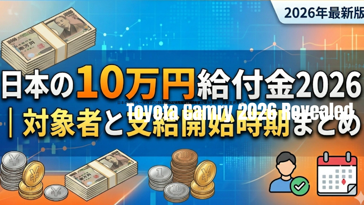 日本10万円給付金2026