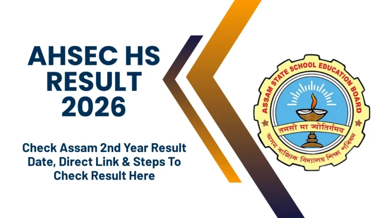 AHSEC HS Result 2026