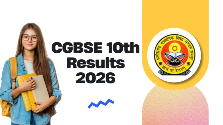 CGBSE 10th Results 2026
