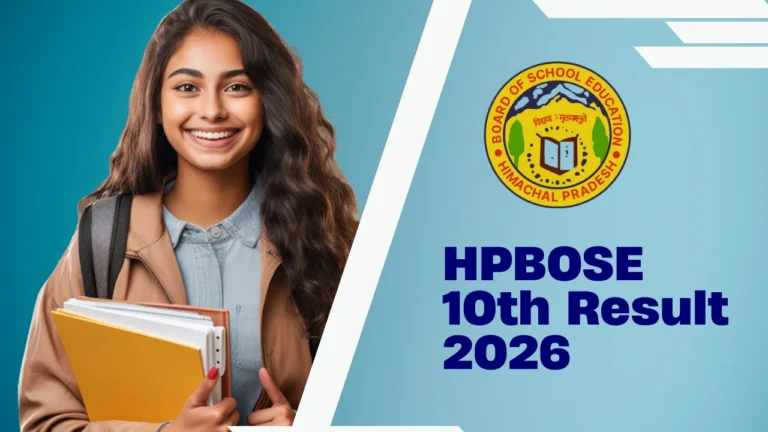 HPBOSE 10th Result 2026