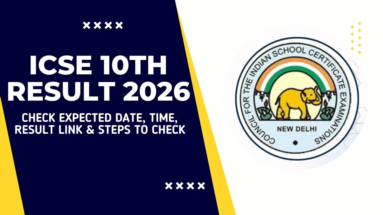 ICSE 10th Result 2026