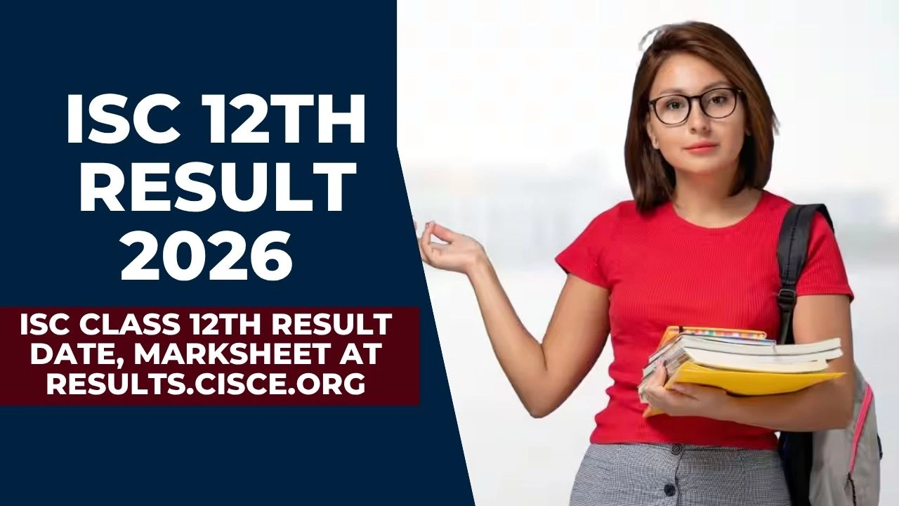 ISC 12th Result 2026