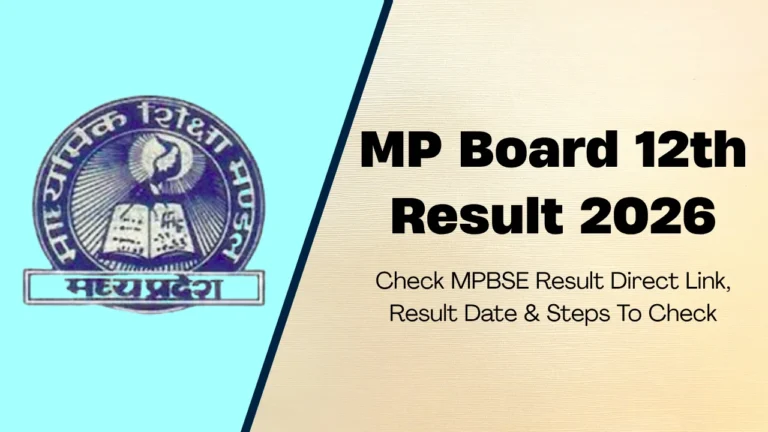 MP Board 12th Result 2026