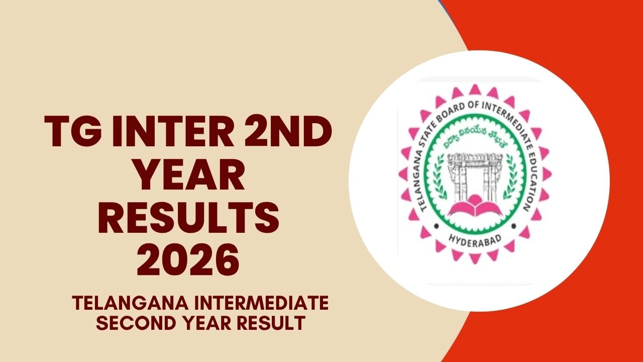 TG Inter 2nd Year Results 2026