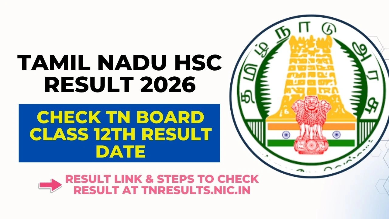 Tamil Nadu HSC Result 2026