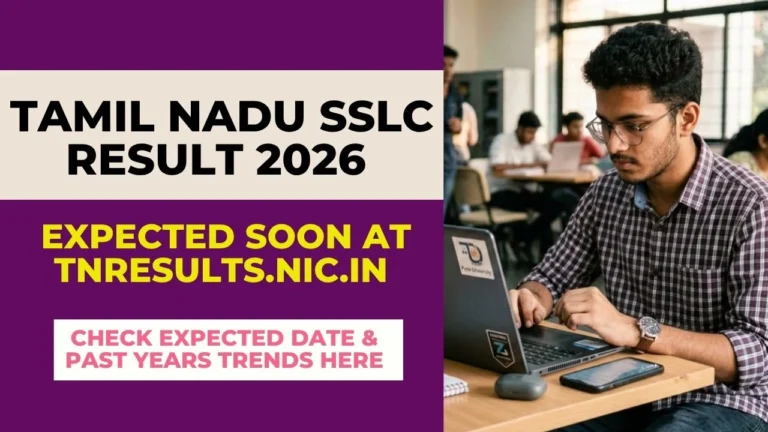 Tamil Nadu SSLC Result 2026