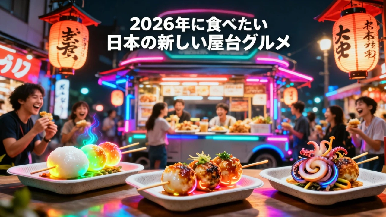 新しい屋台グルメ