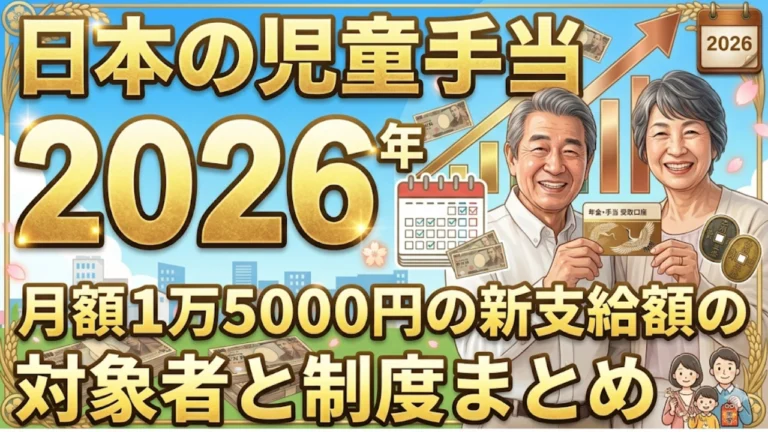 日本の児童手当2026年