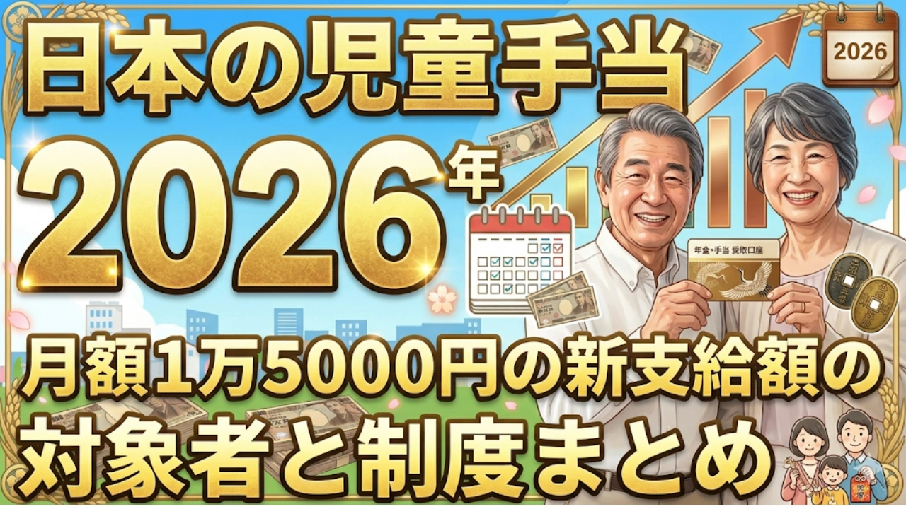日本の児童手当2026年