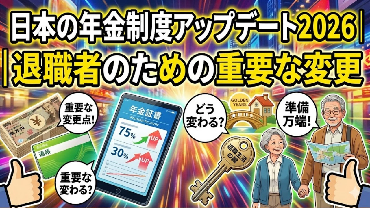 日本の年金制度アップデート2026