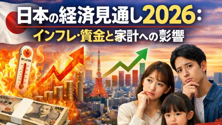日本の経済見通し2026