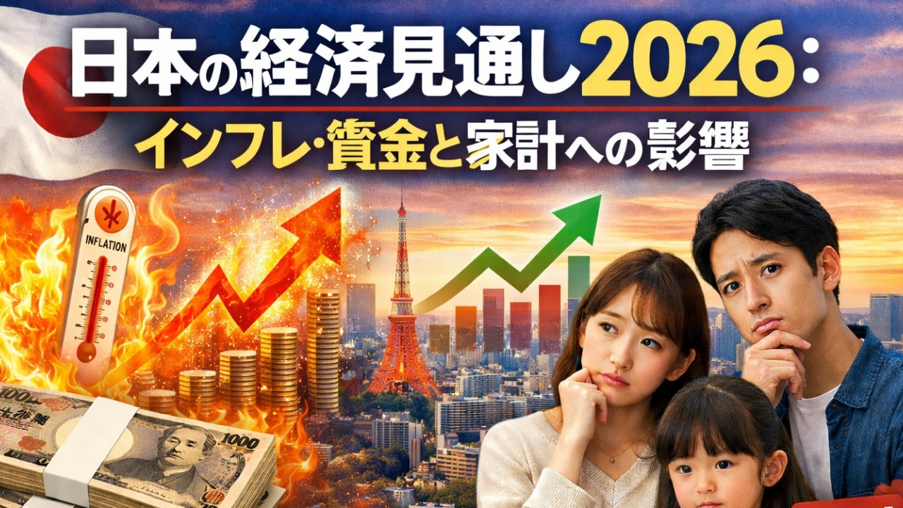 日本の経済見通し2026