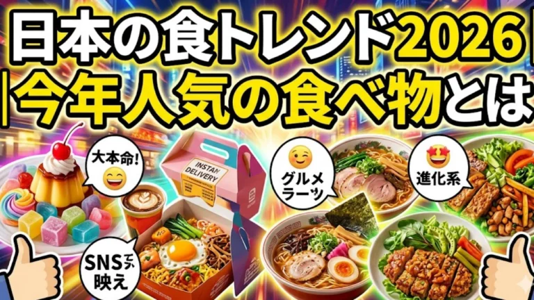 日本の食トレンド